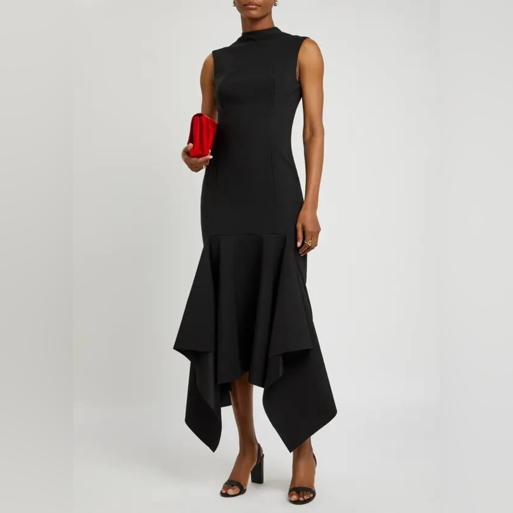 Solace London Trinity Crepe Midi Dress‎ 2